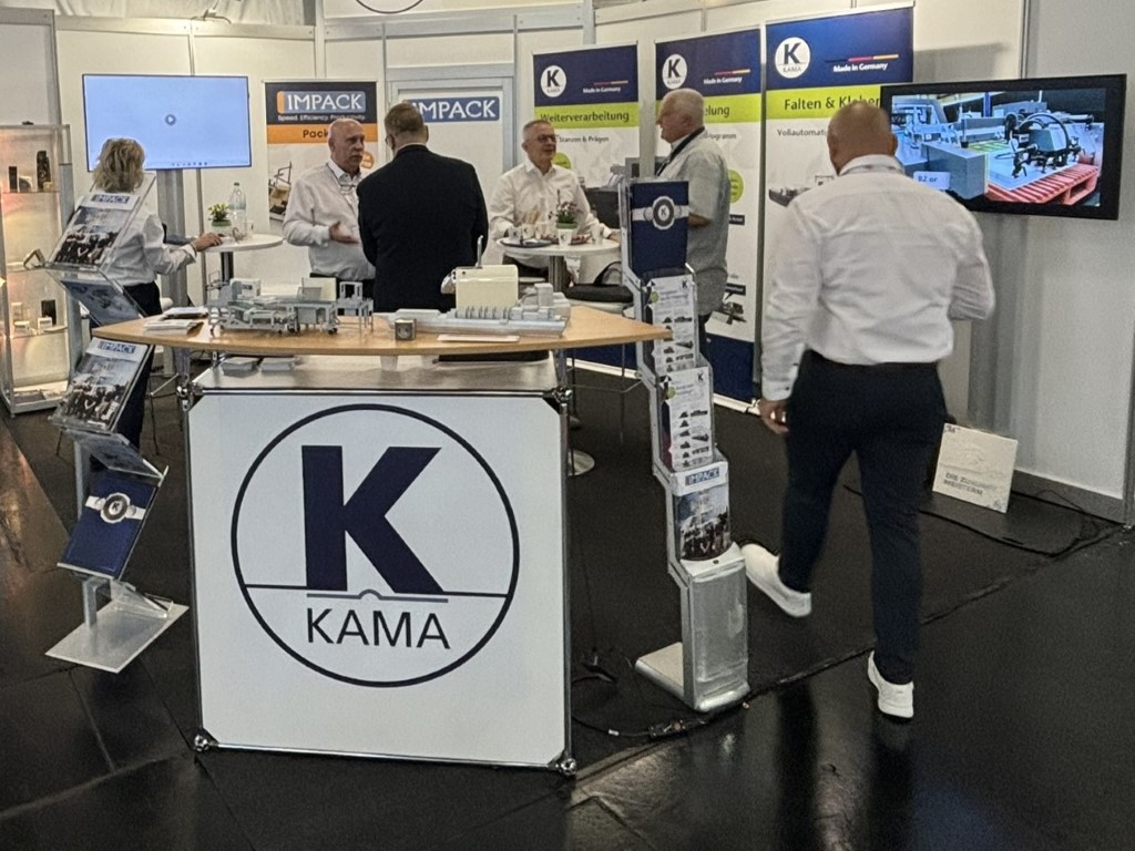 Messestand KAMA und Impack auf der Fachpack 2024